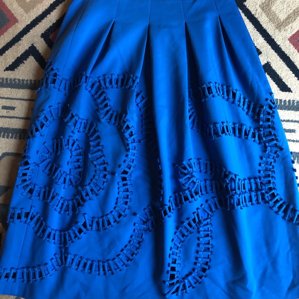 Anthropologie midi skirt
